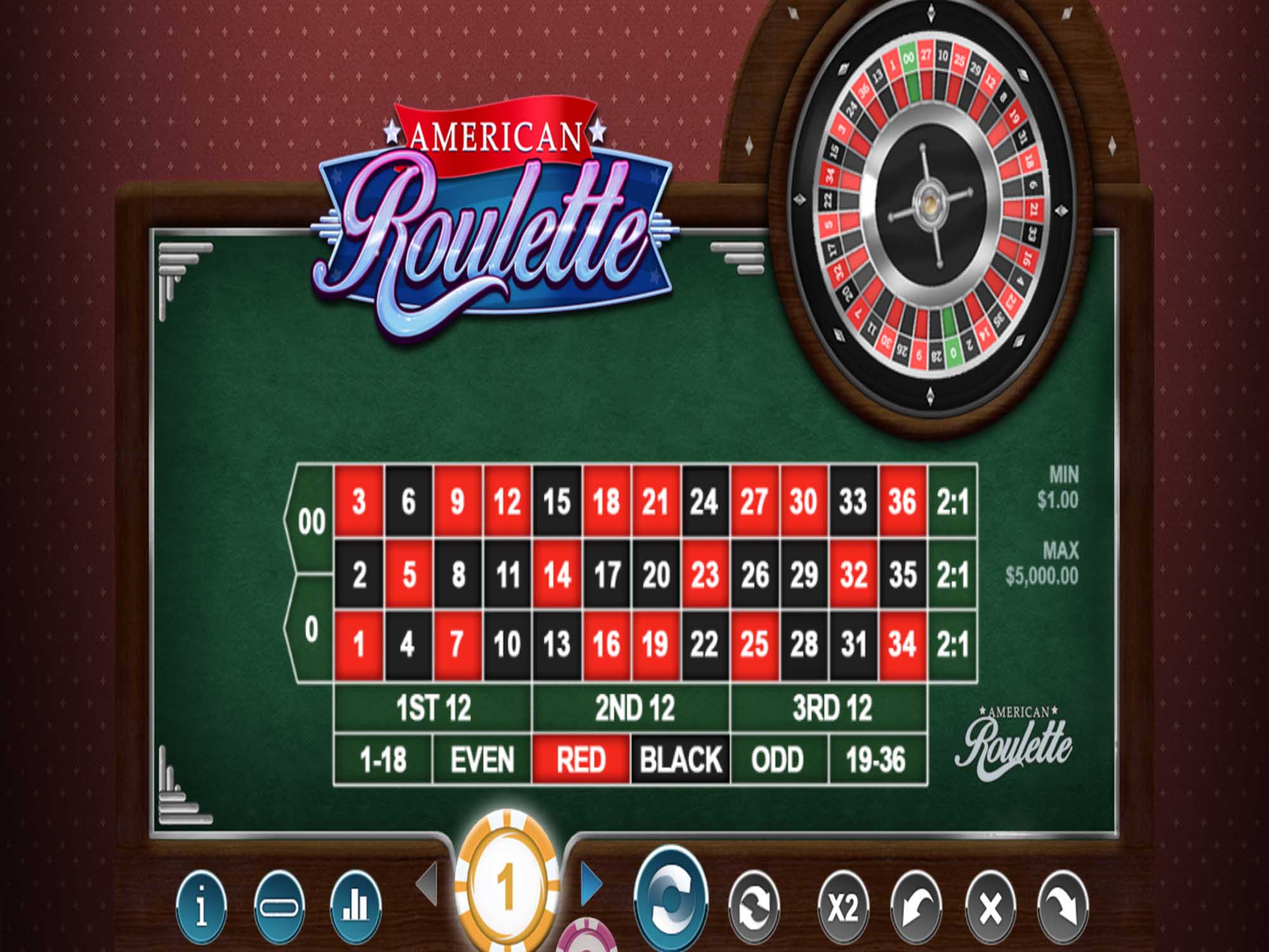 American Roulette by Arrow's Edge - GamblersPick