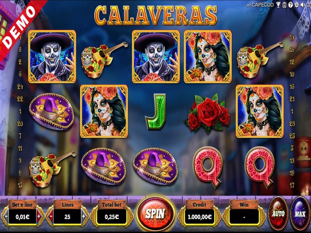 Calavera slots free