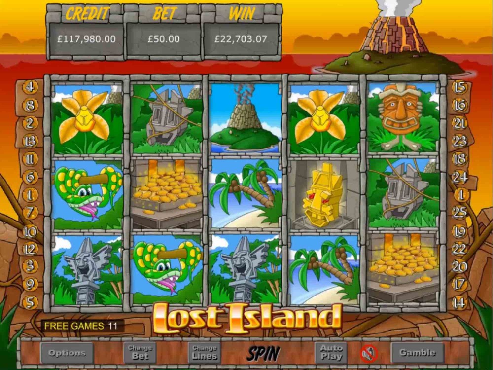 Volcano Island Slot