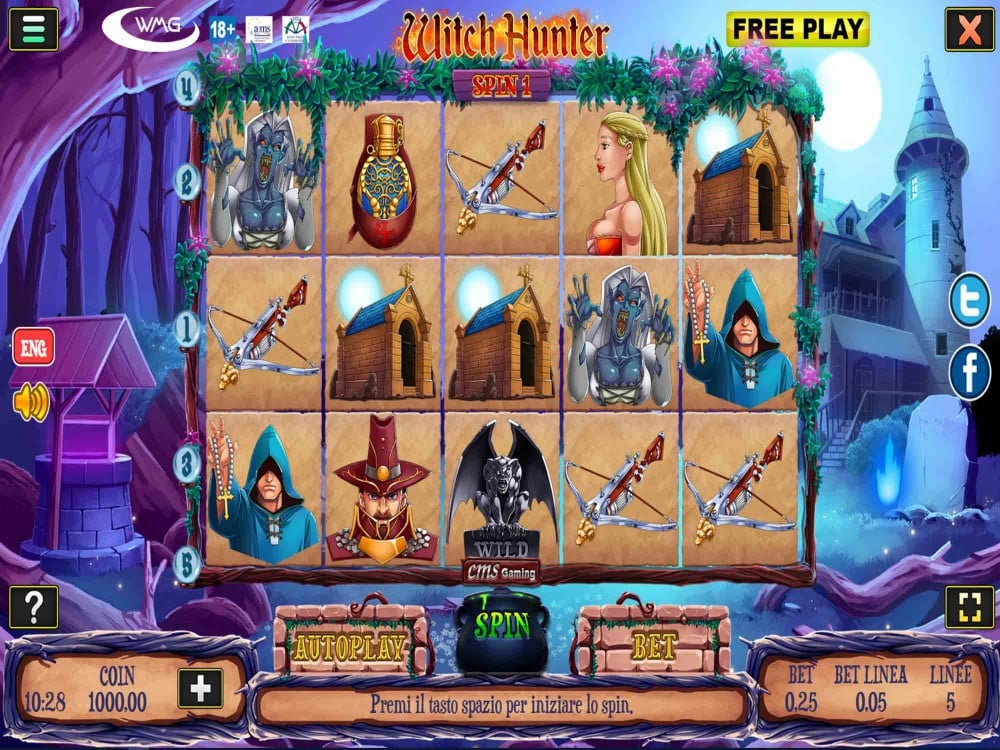 Witch Hunter by Wiener Games Studio - GamblersPick