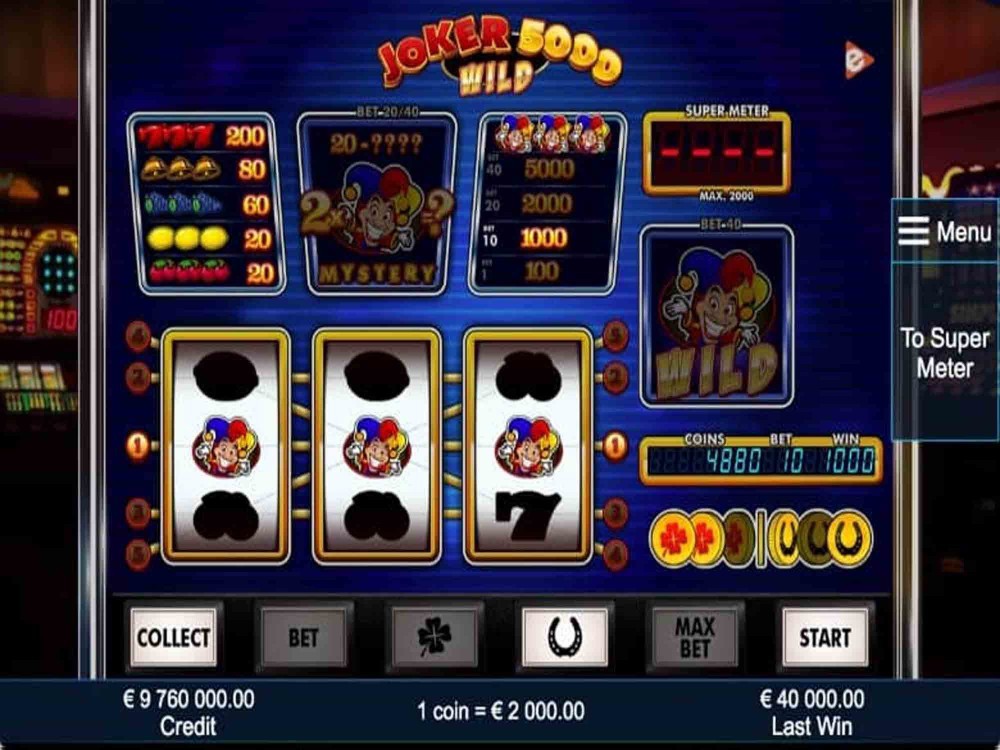 Joker 5000 Wild slot