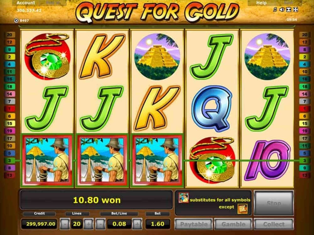 quest for gold slot