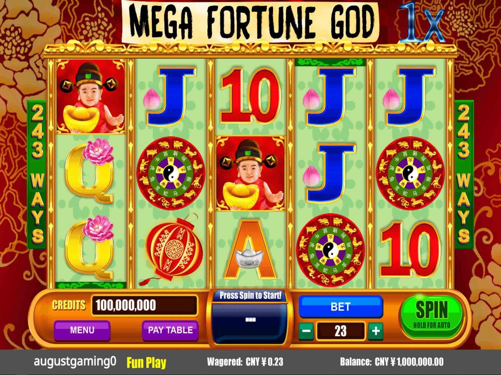 Play Mega Fortune for free 