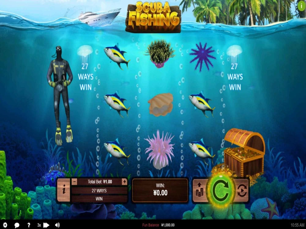 Scuba Fishing by Real Time Gaming - GamblersPick