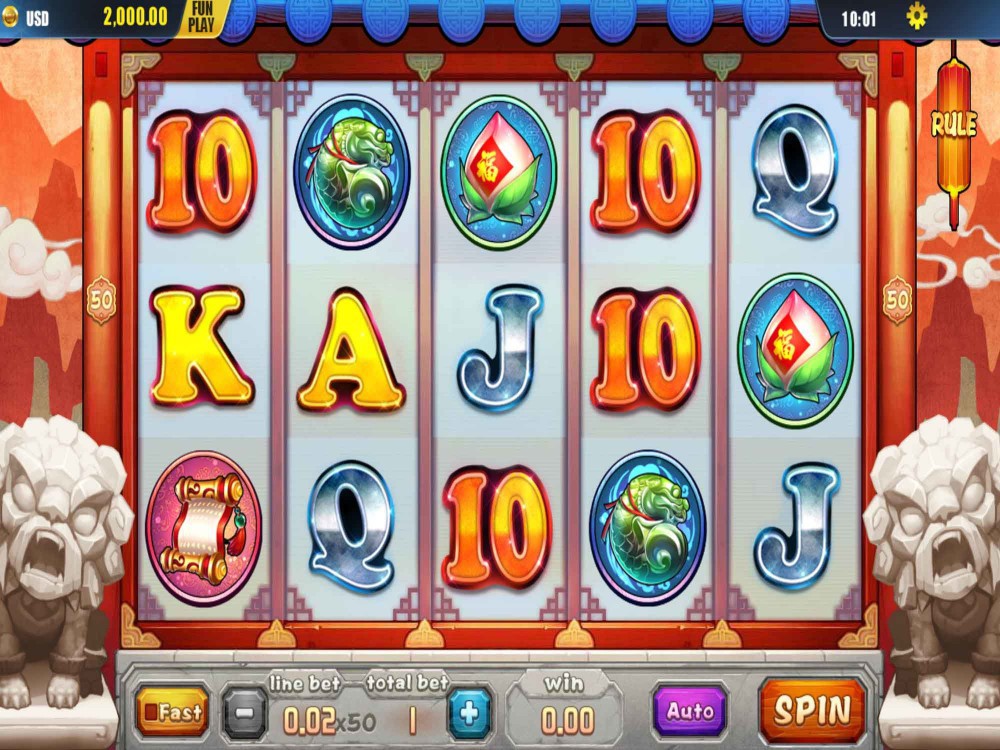 Fu Lu Shou Slot Machine