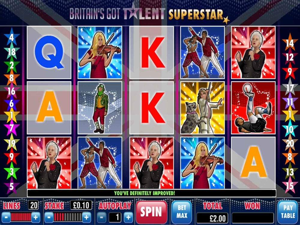 Britain s got talent game dancer