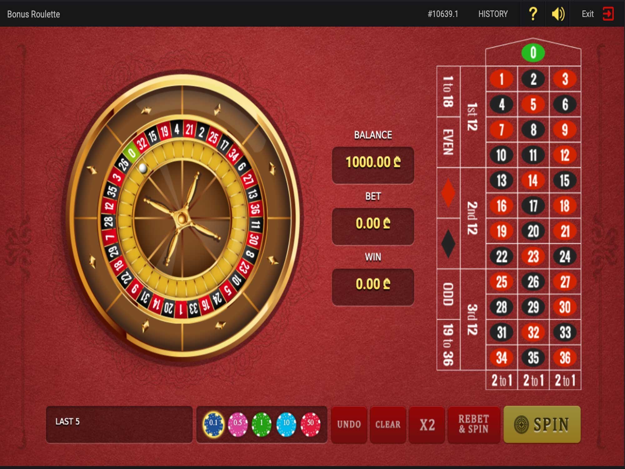 Bonus Roulette by SmartSoft Gaming - GamblersPick