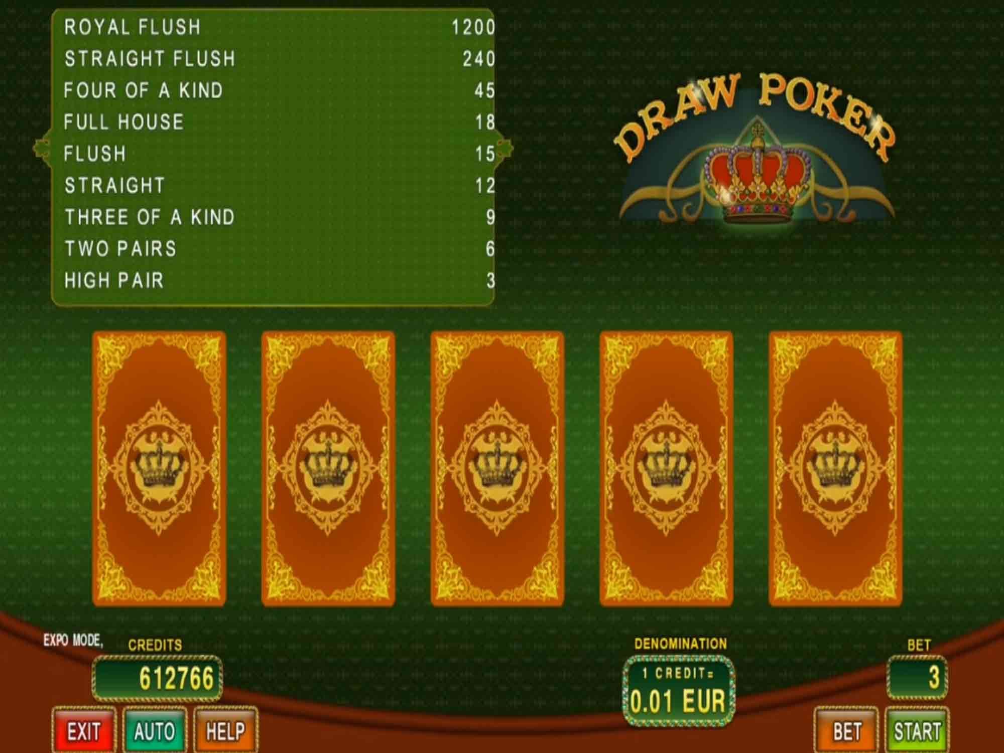 Draw Poker by DLV GamblersPick