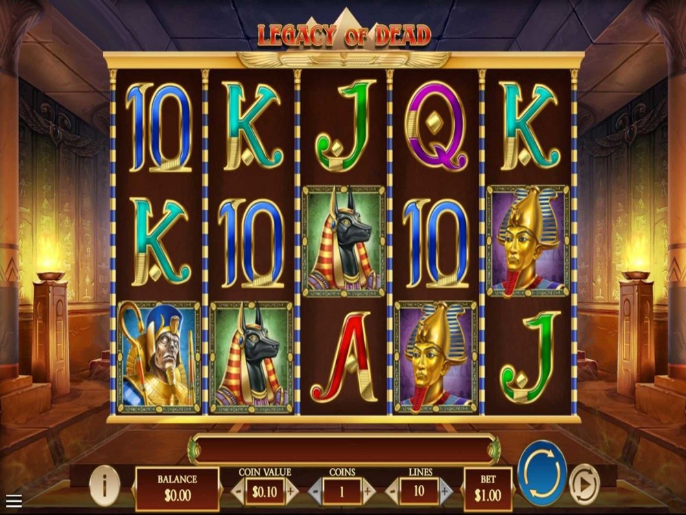 Legacy of dead free slots