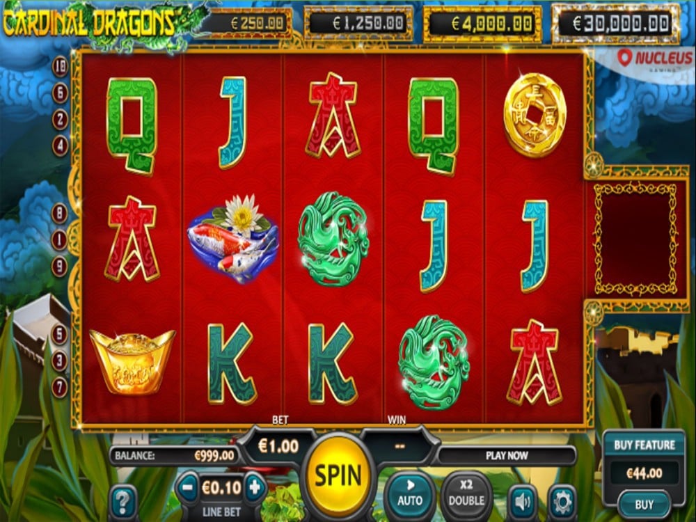 Cardinal Dragons Slot by Nucleus Gaming - Slots - GamblersPick