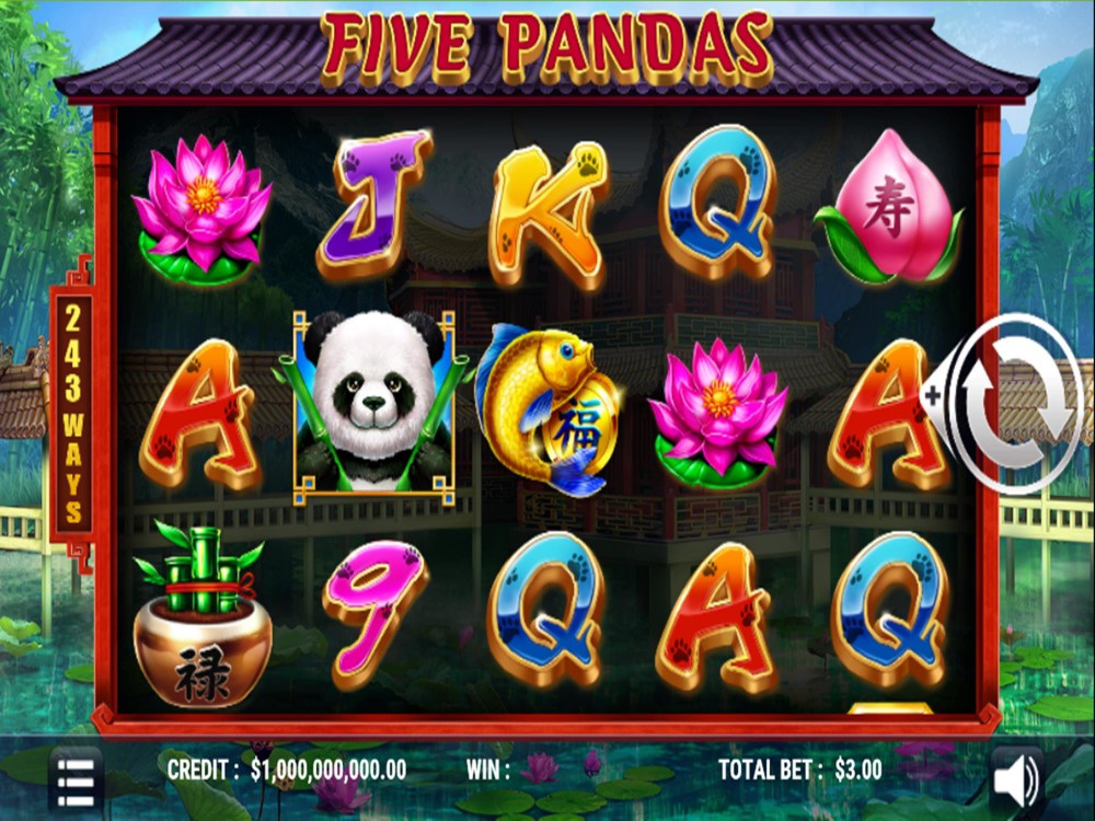 Five Pandas by Slot Factory - GamblersPick