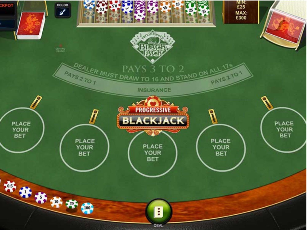 Blackjack Progressive by Playtech - GamblersPick