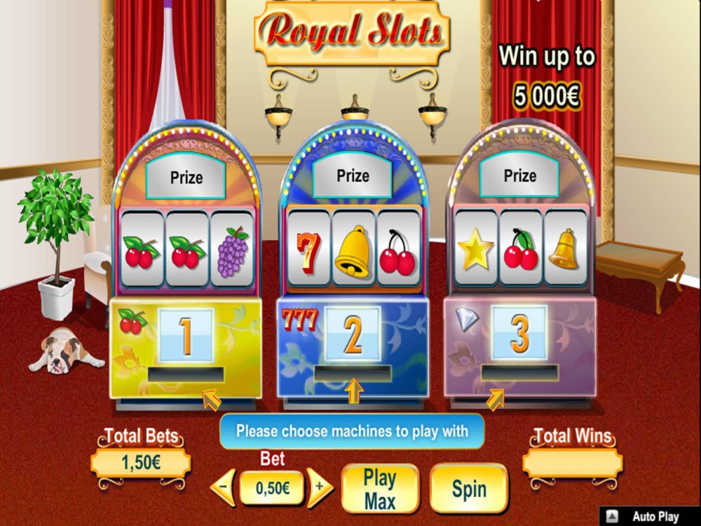 Royal 5 slot machine jackpots