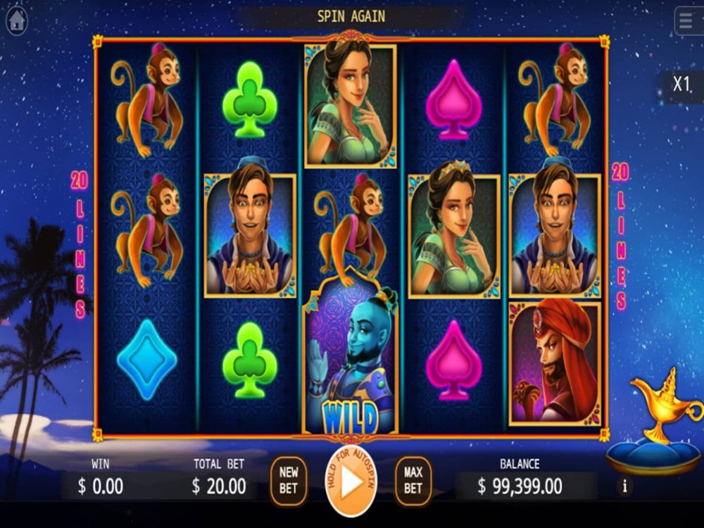 Aladdin by KA Gaming - GamblersPick