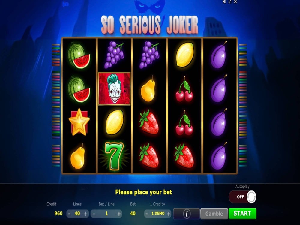 Joker Gaming Demo Slot