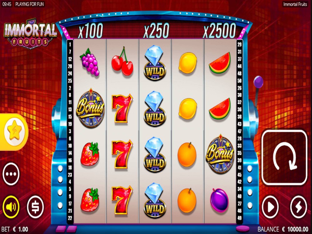 immortal fruits slot