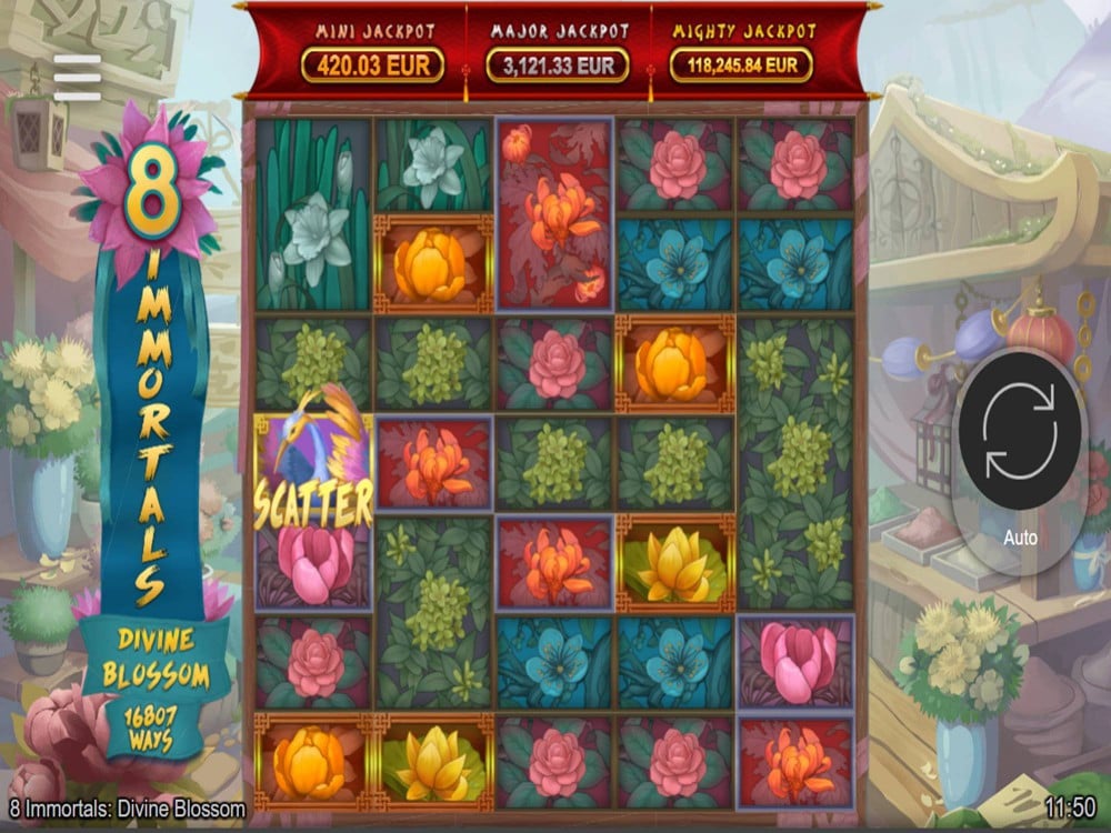 8 Immortals Fight For The Dragon Girl slot