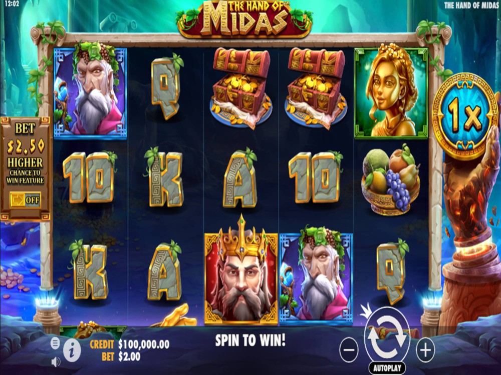 The Hand Of Midas By Pragmatic Play - Gamblerspick