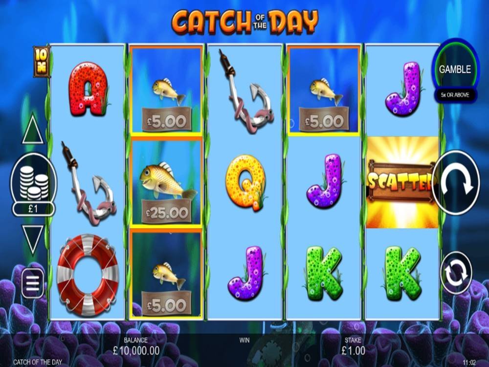 Catch Of The Day by Inspired Gaming - GamblersPick