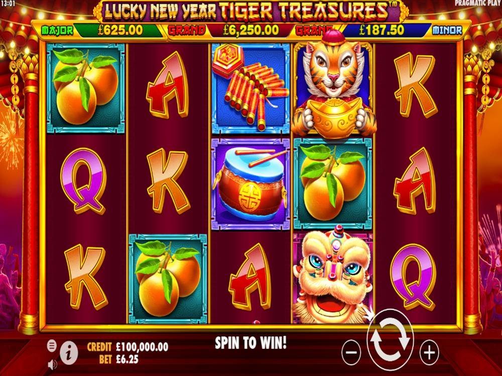 Lucky New Year - Tiger Treasures by Pragmatic Play - GamblersPick