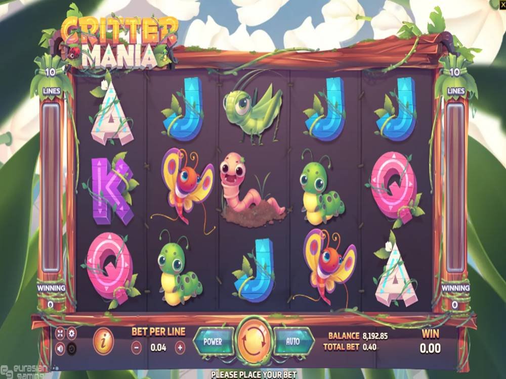 critter mania slot