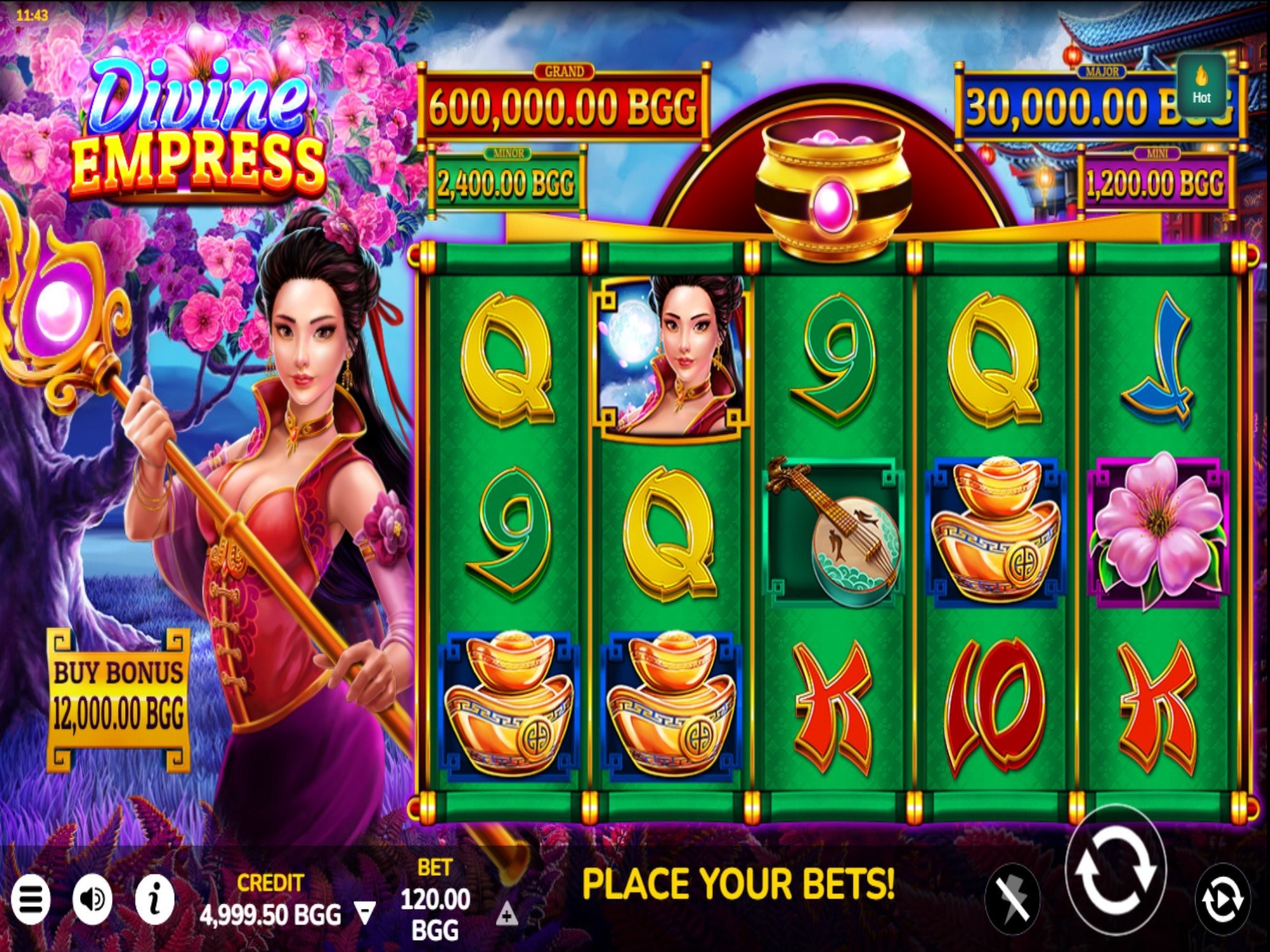 Divine Empress Slot by Atomic Slot Lab - GamblersPick