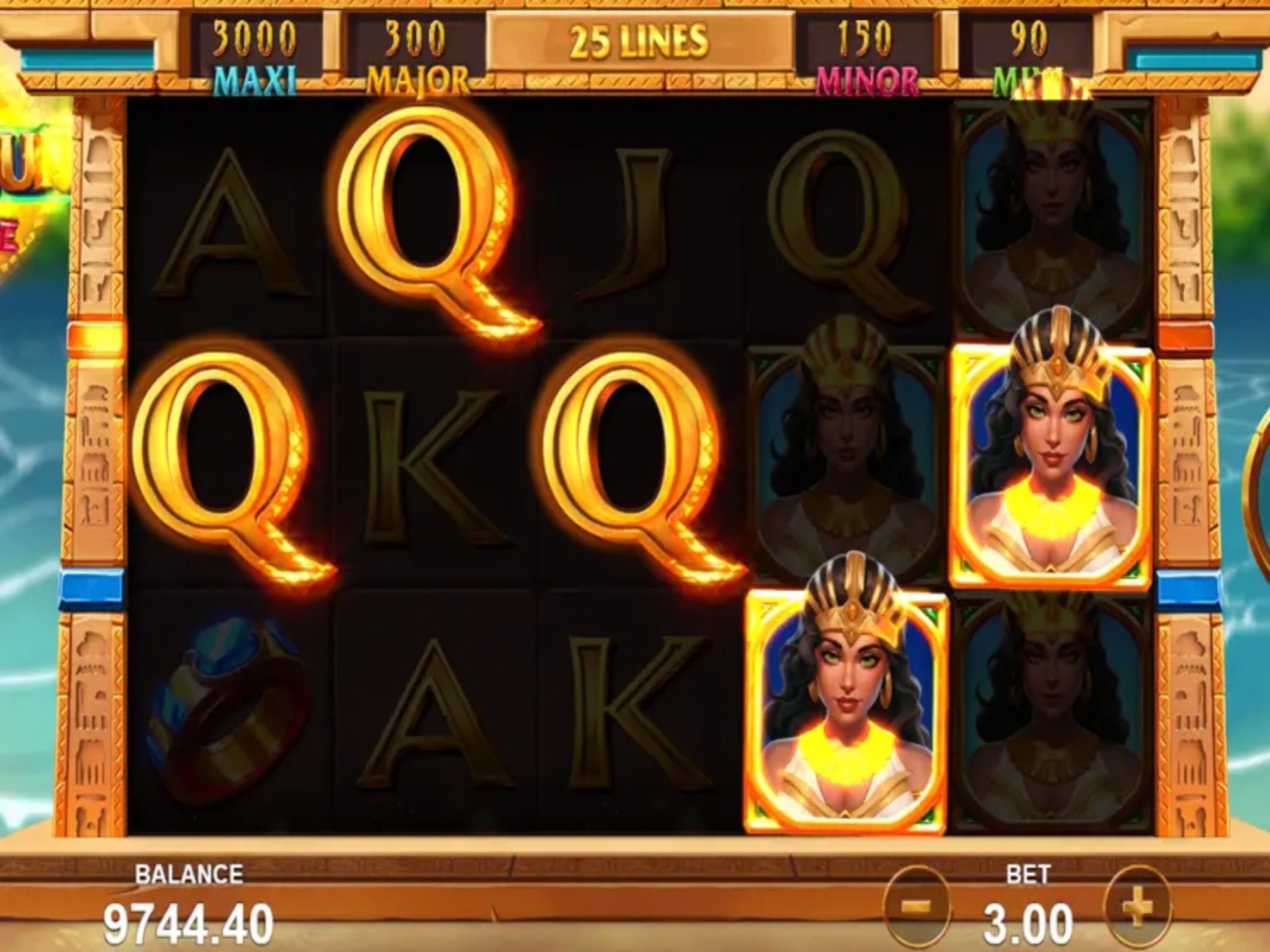 Egypt Sun Deluxe Slot by Zillion Games - GamblersPick