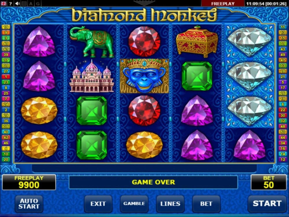 diamond monkey free play