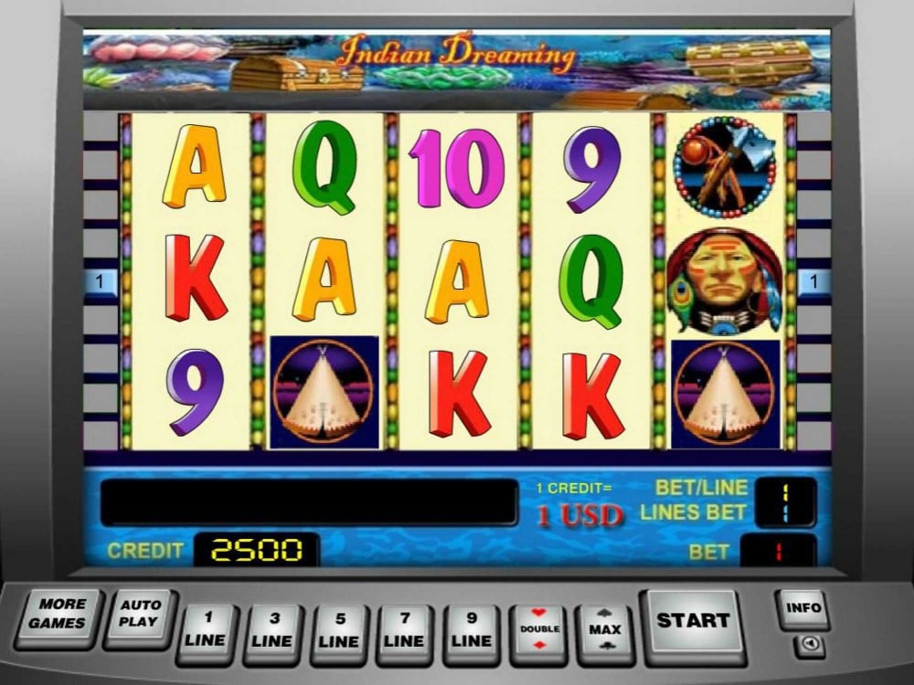 free online indian dreaming slot machine
