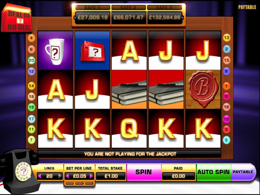 Deal or no deal slot machine strategy