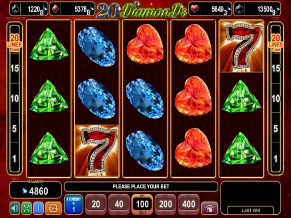 20 Diamonds Slot