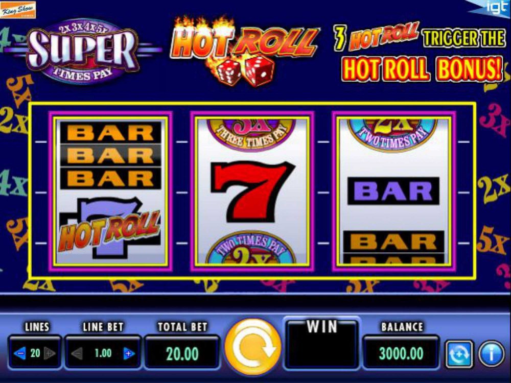 hot roll slot machine las vegas