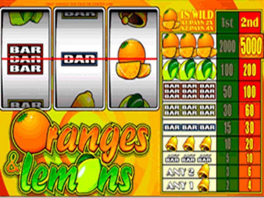 Oranges And Lemons Slot Slots Gamblerspick