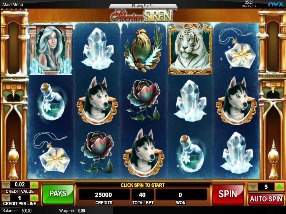 Sirens Casino Game