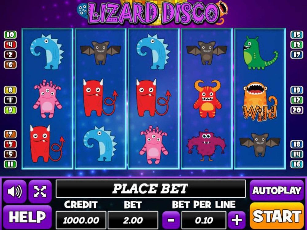 Lizard Disco by PlayPearls - GamblersPick