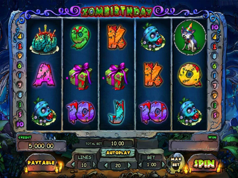 Zombirthday slot